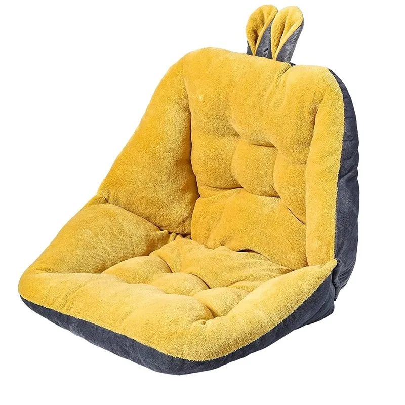 Office Cute Chair Cushion Soft Dorm Desk Chair and Rocking Chair Cushion Non-Slip Seat Pad with Back for Kitchen Dining Chair