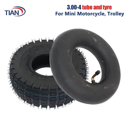 Tyre 3.00-4 Inner Tube Outer Tyre for Knobby Scooter Go Kart Electric scooter Highway tire