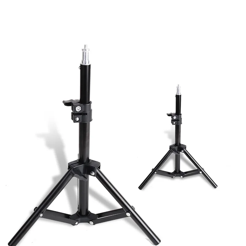 50/160/210CM Studio Adjustable light Stand Tripod With 1/4 Screw Head For Flash Umbrella Reflector lighting Lamp Stand Tripod