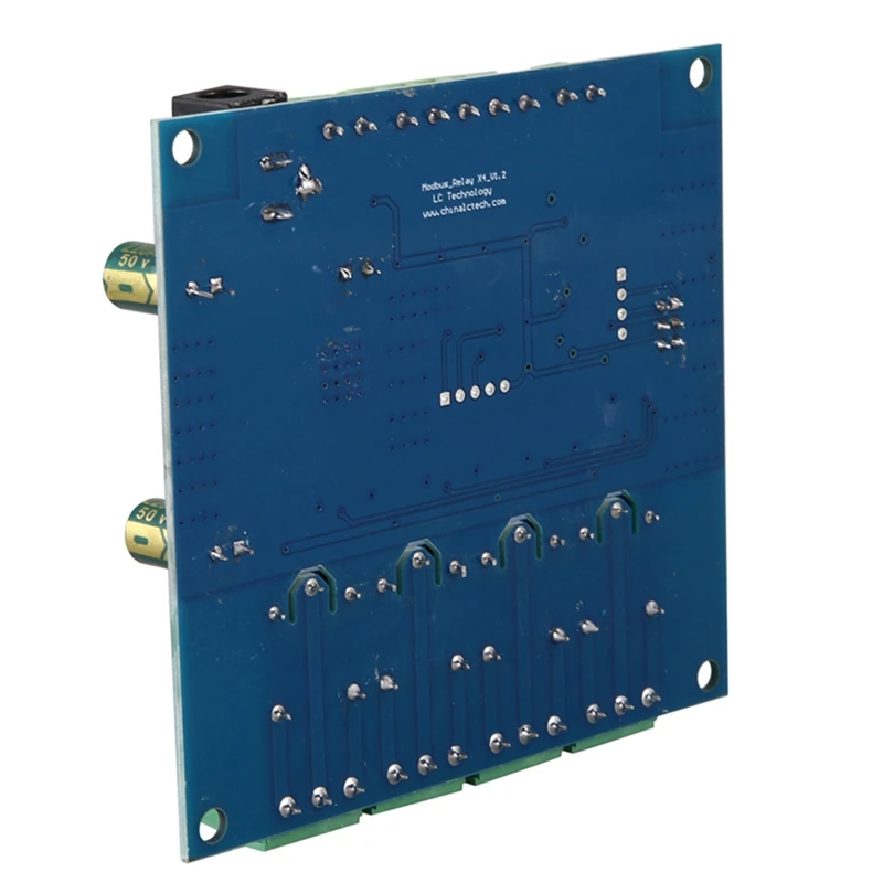 Modbus Rtu 7-24V 4 Channel Relay Module Switch RS485/TTL UART Communication Interface Connection 8-Bit MCU Control