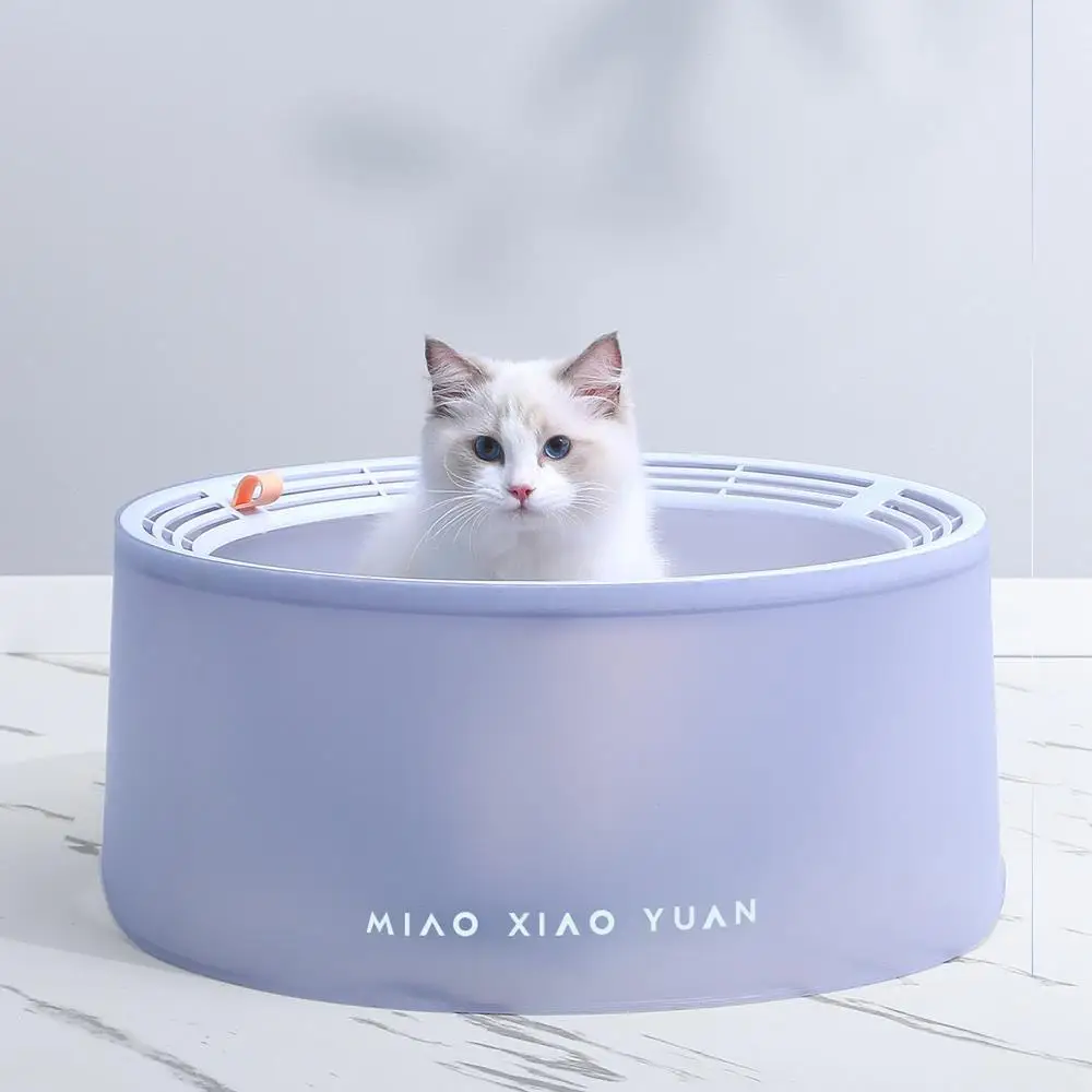 

Fully Open Province Sand Cat Excrement Basin Anti External Splashing Large Fecal Basin Cat Toilet Pet Supplies Cat Litter Box