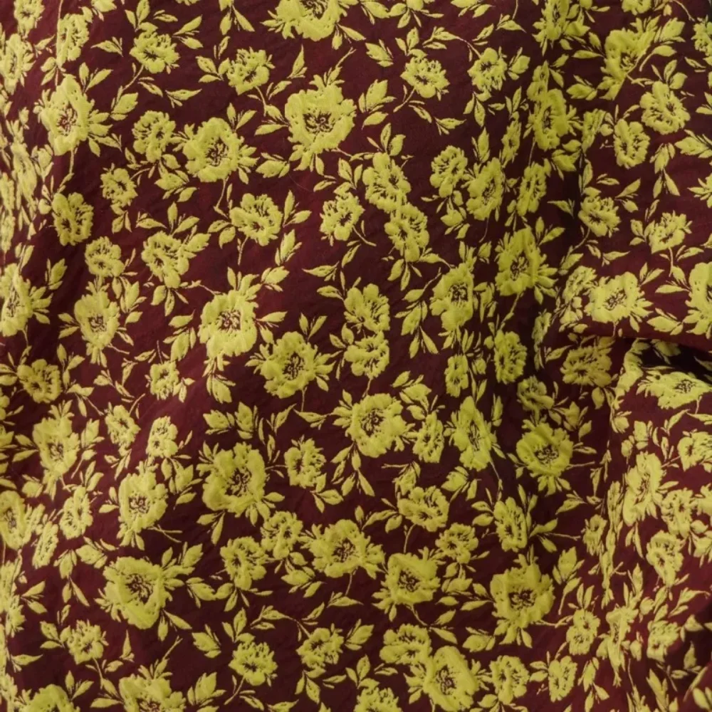 

Жаккардовая ткань высокой плотности для пошива костюмных жилетов и платьев, плотная модная ткань для рукоделия, продается на метры