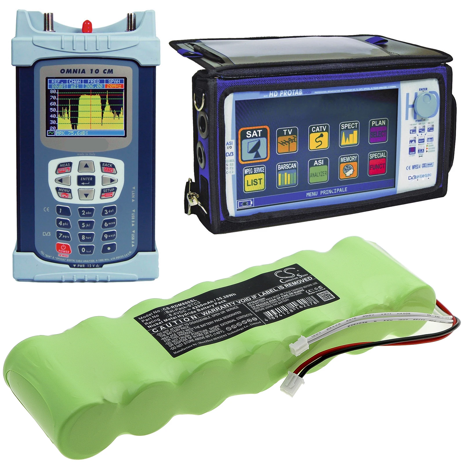 

8.4V 4200mAh replacement Battery for Rover Atom Light,HD ProTab,HD Touch,Omnia 7/8/9/10, Mos 4, Digicube, Atom HD,CNg,Foa,Sat S2