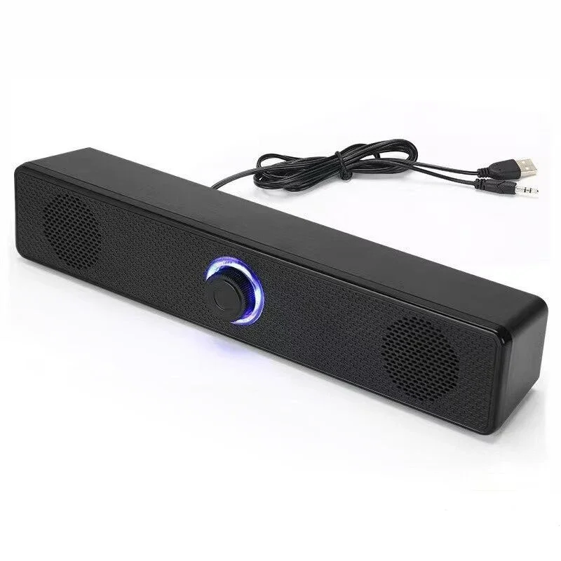 Barre de son Bluetooth filaire et sans fil, haut-parleur USB 62, TV, PC, ordinateur portable, jeu, cinéma maison, système audio surround