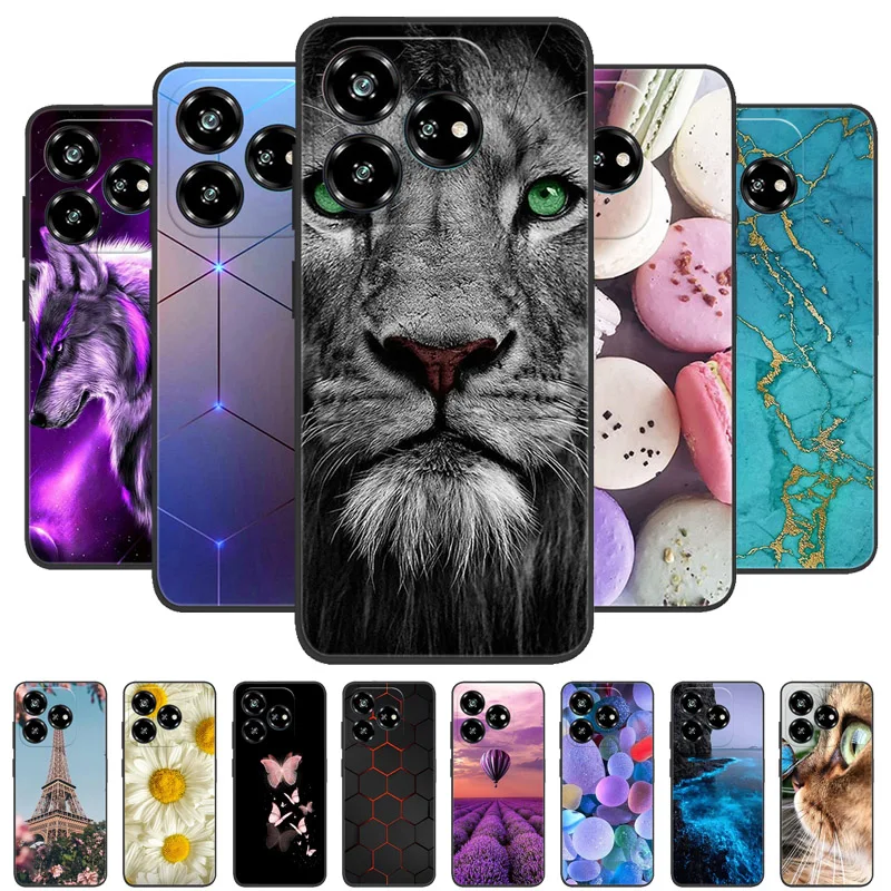 For ZTE Nubia V60 Design Case V60 Vita AXON60 Lite Soft Silicone Back Cover for ZTE Nubia V60 Design Phone Cases TPU Protector