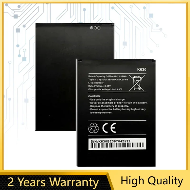 3650mah Replacement Battery For wiko k630