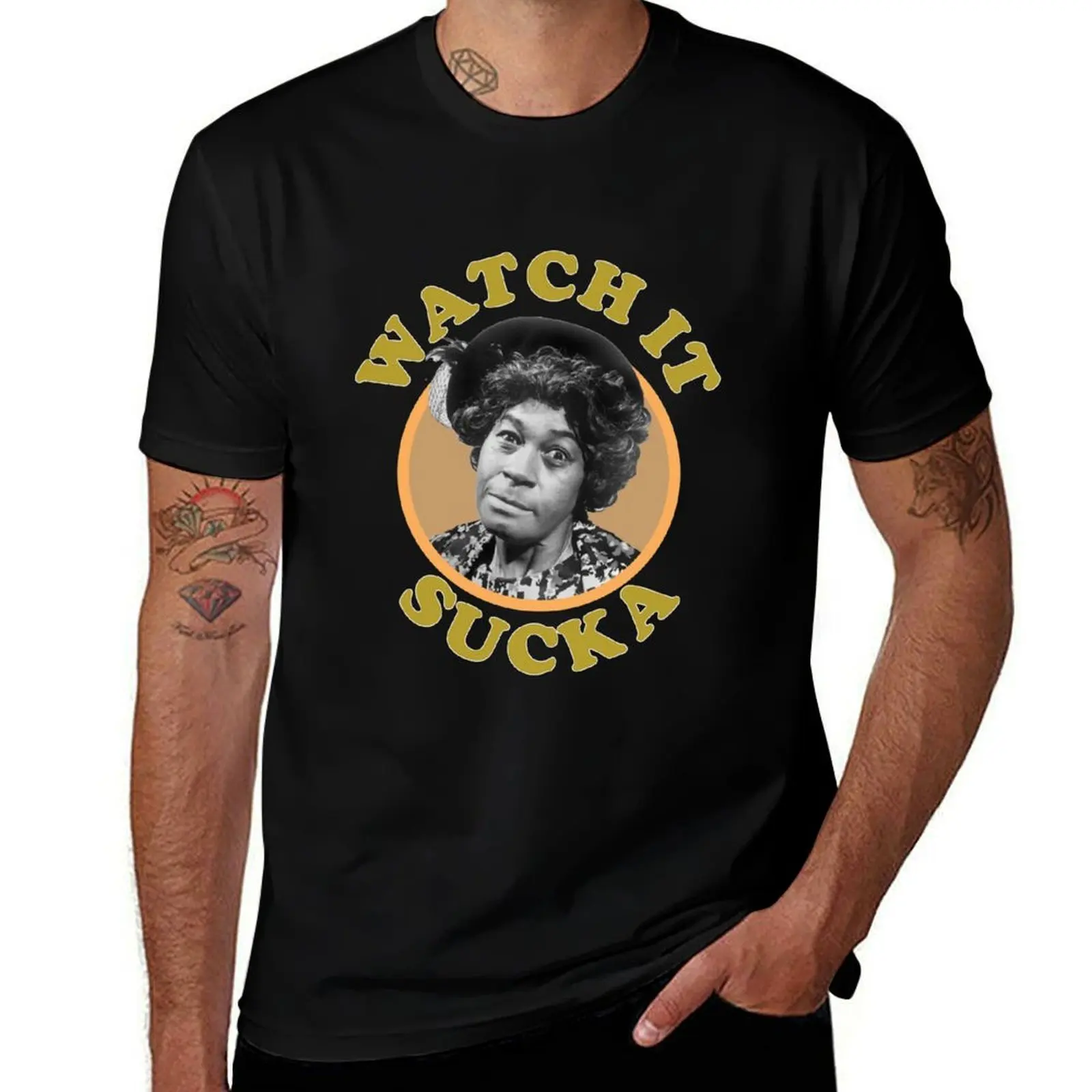 Watch It Sucka T-Shirt Lightweight Running Sports T-Shirt