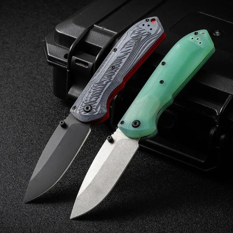 

Liei Store 560 Freek Folding Knife 3.54" CPM-M4 Plain Blade, G10 Handles - 560BK-1