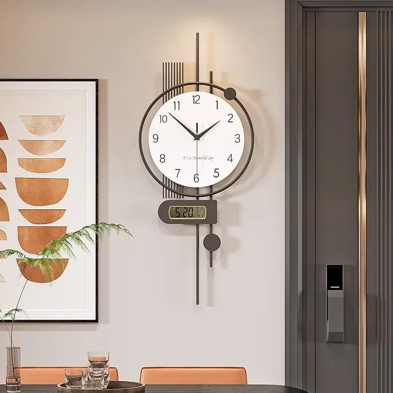 Electronic Cheap Wall Watch Clock Design Original Modern Classic Wall Clock Digital Luxury Orologio Da Parete Living Room Decor
