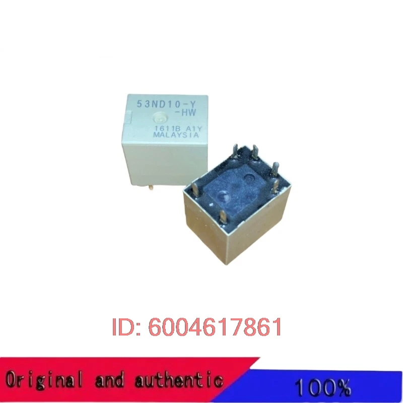

5pcs/lot nwe 53ND10-Y 53ND10-Y-HW 53ND10 Relay 6PIN 53ND12-Y-HW