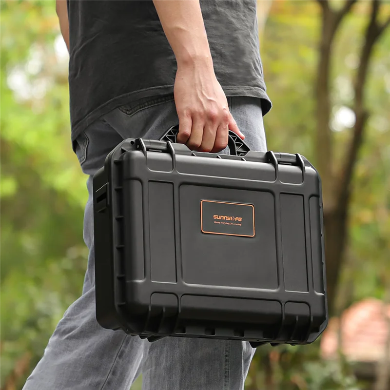 AC57-SUNNYLIFE Suitcase For Ruyi RS 4 Waterproof Safety Case Organizer Bag Drop Protection Suitcase With Shoulder Strap