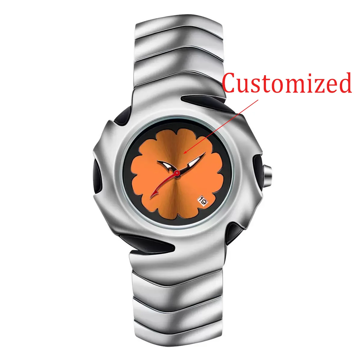 2025 Orologio retrò da uomo Trendy High-End Personalizzabile Design personalizzato alla moda Nuovo accessorio dalla forma