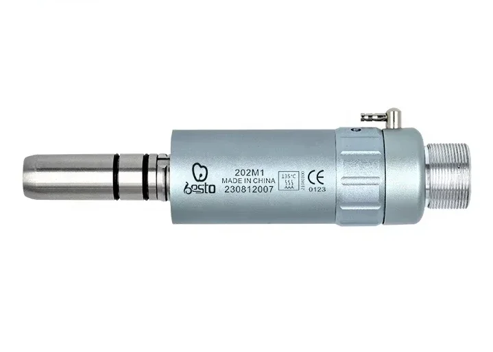 Profesjonalny silnik pneumatyczny z 2/4 otworami do mikrosilnika rękojeści o niskiej prędkości Przenośny silnik pneumatyczny ze stali nierdzewnej