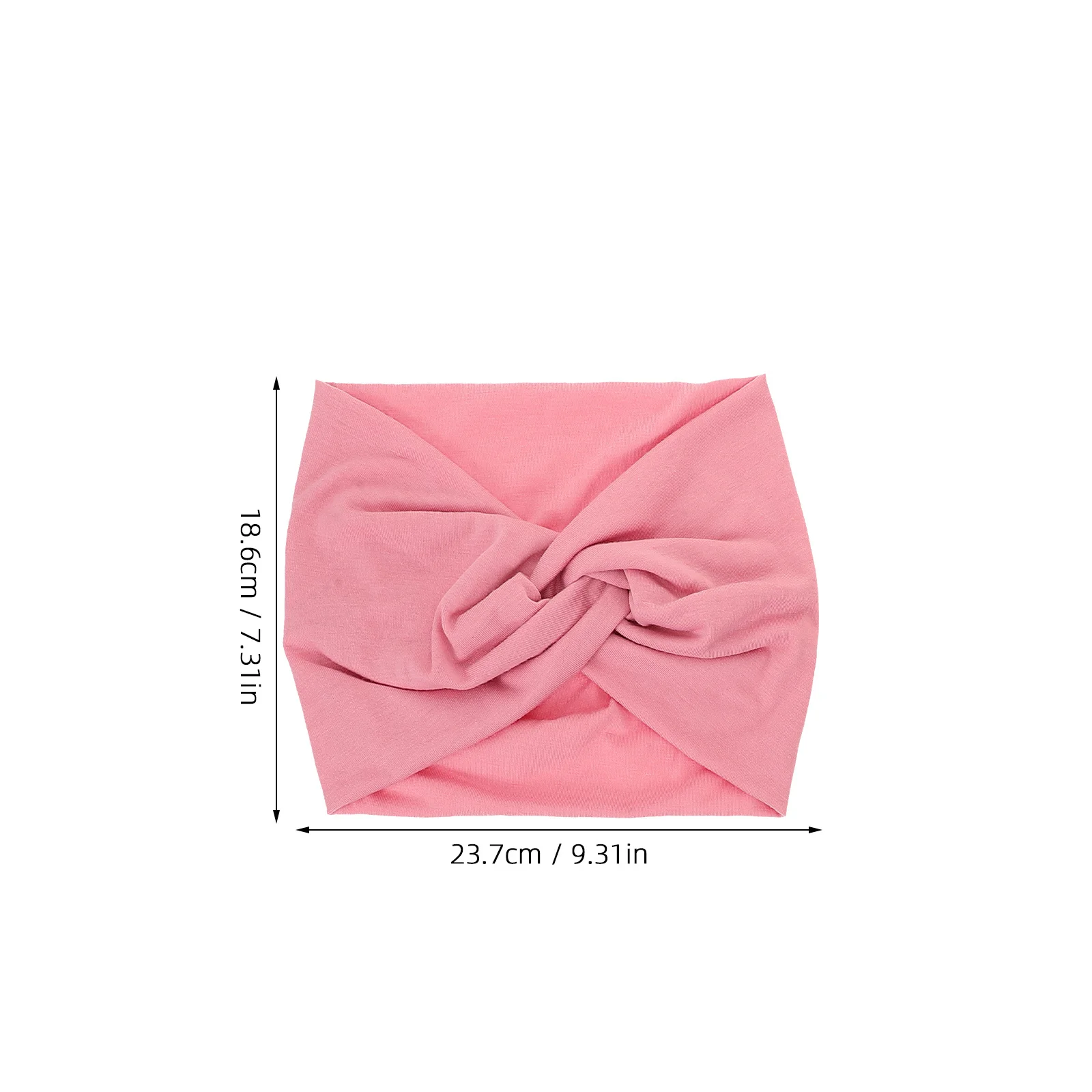 5 szt. Opaski do jogi z miękkiego materiału dla kobiet, do ćwiczeń, fitness, ozdoba do włosów, wiązane, oddychające opaski przeciwpotne do sportu