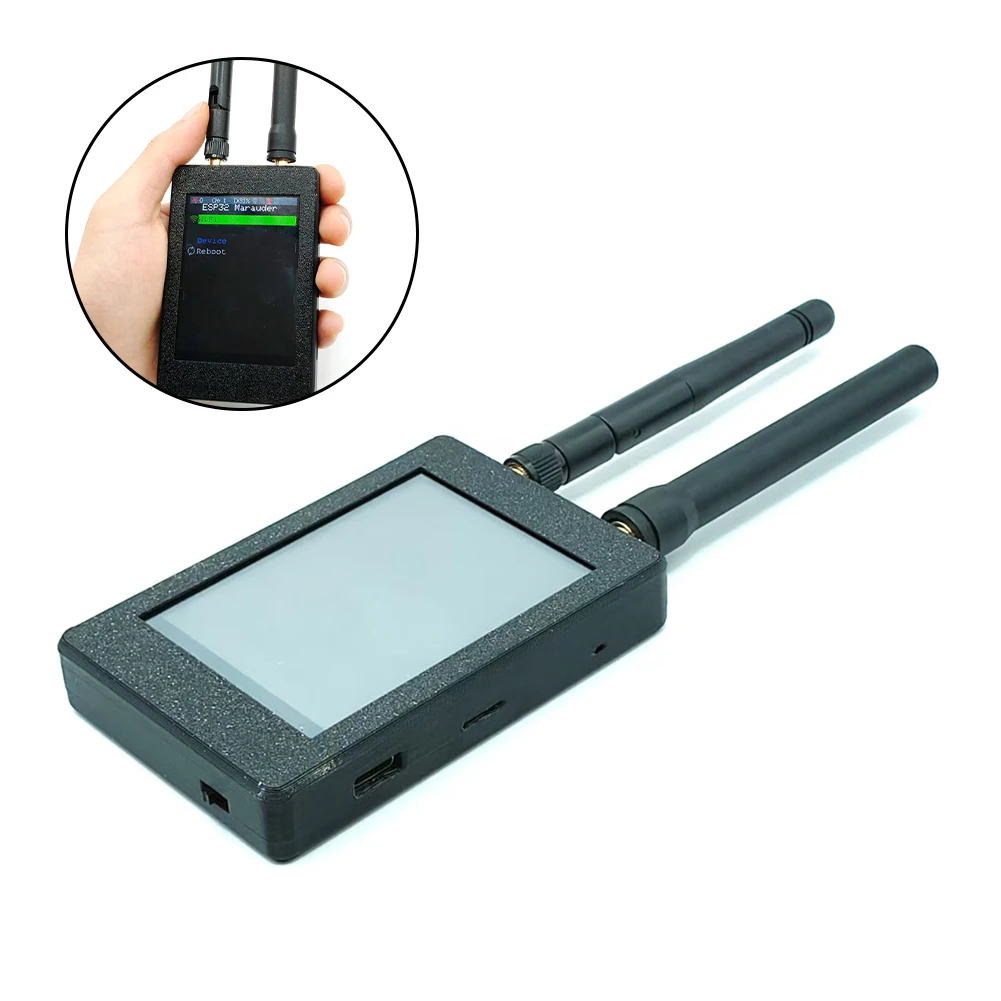 for-esp32-mar-x-auder-development-board-tools-28-inch-screen-500mah-battery-24ghz-for-wifi-bluetooths-8dbi-8cm-antenna