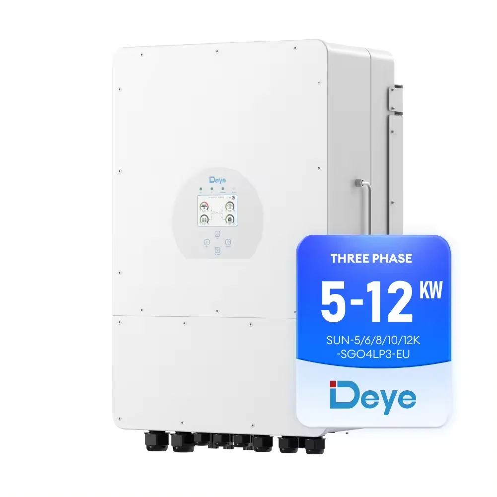 Deye SUN-5/6/8/10/12K-SG04LP3 5kw 8kw 10kw 12kw Three Phase Hybrid Solar Inverter