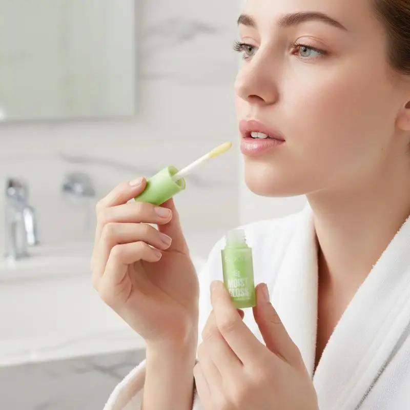 

Масло для губ SADOER с авокадо, питательное, увлажняющее, против сухости и трещин, для осенне-зимнего периода.