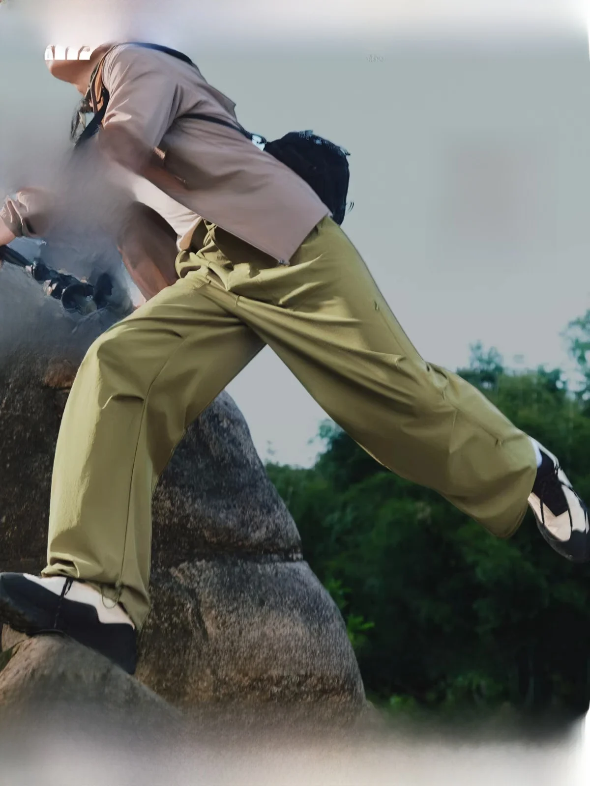 

Мужские повседневные брюки прямого кроя для активного отдыха, легкие водонепроницаемые походные штаны из высокоэластичной нейлоновой ткани, зимний сезон