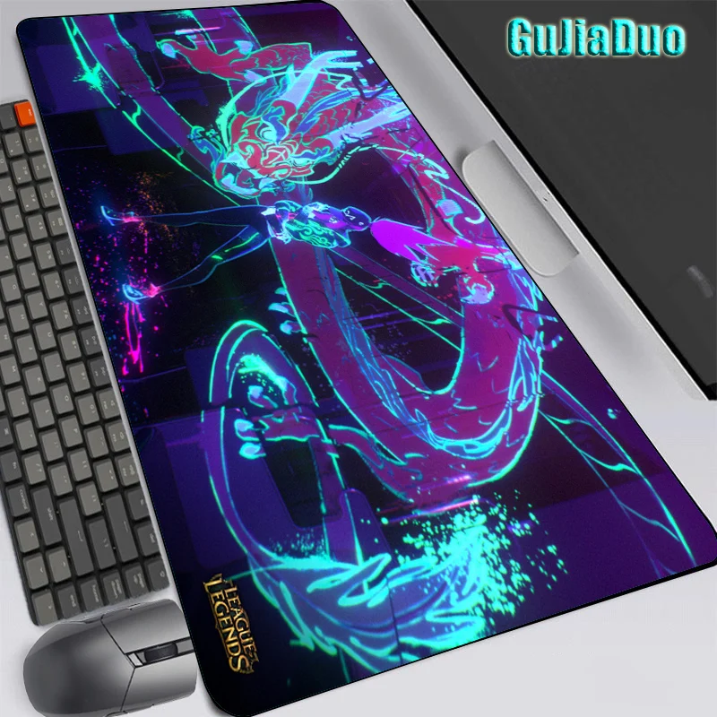 

League of Legends 40x90 Extra Large Comic Mouse Pad Laptop Play Mat Gamer Cabinet Gaming Room Accessories Anime Mousepad Carpet