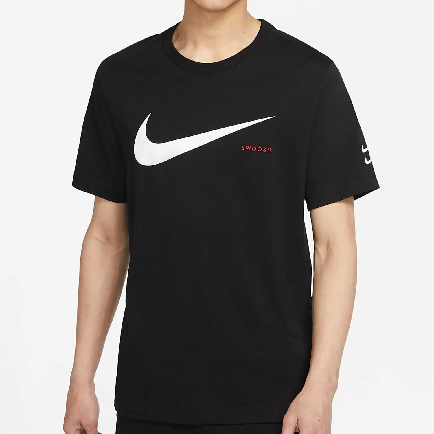 

Оригинальная новая летняя мужская спортивная повседневная футболка Nike с круглым вырезом и короткими рукавами DB5858-010