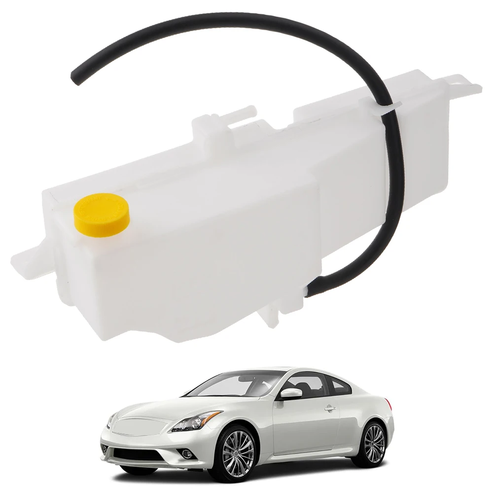 

Engine Coolant Reservoir Tank for 370Z 2009-2015 & Infiniti G25 G35 G37 Q40 Q60 2007-2015 Replaces 21710-JK000