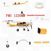 Fms 1220mm Guardian Complete Set Of Accessories, Fuselage, Main Wing, Propeller Cover, Motor Shaft, Electrically Adjustable