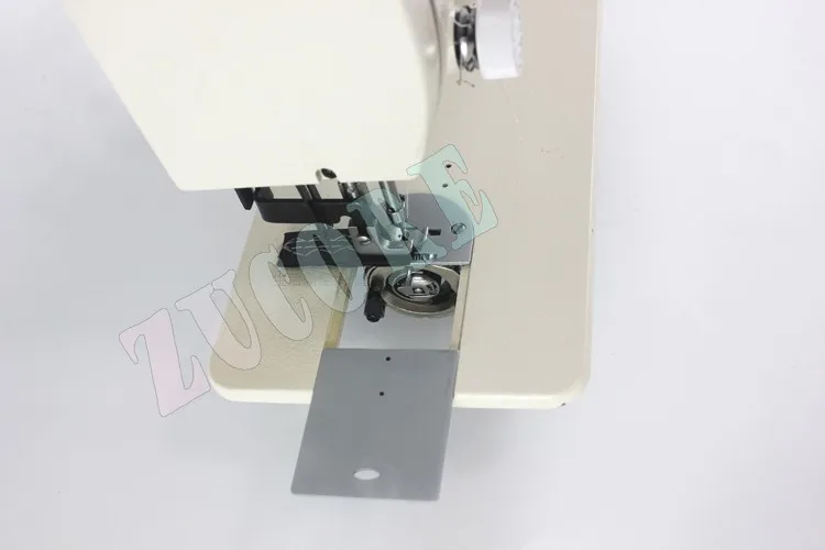 Máquina de costura elétrica portátil, 9 ''7'', pé de caminhada, ziguezague + ponto reto, braço de couro 106-rpl 110v 220v