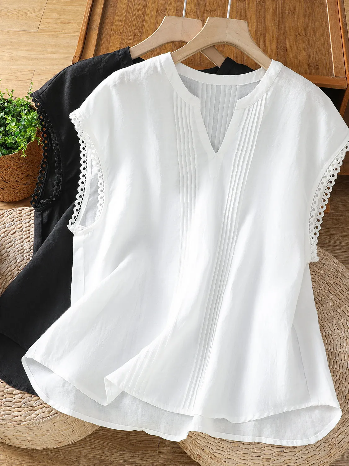 

Футболка свободного кроя с V-образным вырезом, унисекс, большие размеры, корейский стиль, верхняя одежда, майка