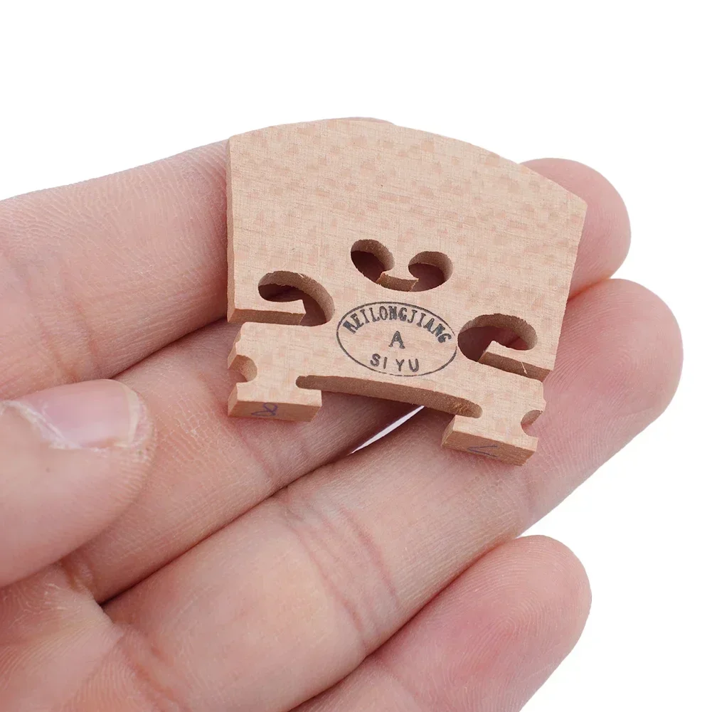 Violin Bridges Fiddle Maple Wood For 4/4 3/4 1/4 1/2 1/8 1/10 1/16 Musical Instrument Accessories Violin Strings Bridge Parts