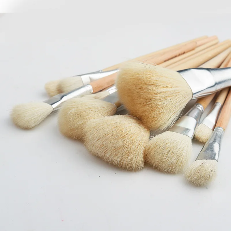 7/10/12 قطعة المهنية شعر الماعز مزيج ممسحة فرشاة الطلاء مجموعة مع غرامة التفاصيل فرش الاكريليك الغواش المائية النفط اللوحة #4