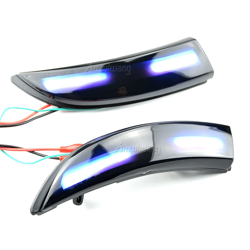 

For Ford Fiesta B-Max 2008-2017 2pcs LED Dynamic Turn Signal Light Flasher Flowing Water Blinker Flashing Light