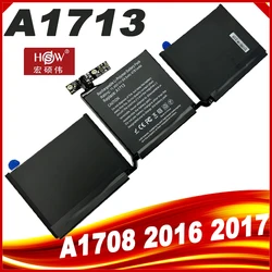 ノートブック交換用バッテリー,Macbook Pro a1713 a1708用交換用ケース,2016以降,2017-2978,mll42ll emc 3164 020-00946