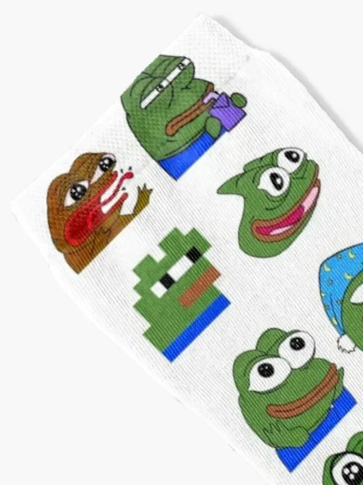 pepe peepo variety set (12 pepes edition) Socks christmas gifts cotton short bright garter Mens Socks Women's