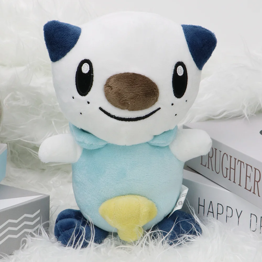 Teppig Snivy Oshawott Pokemon bambola di pezza Anime Pocket Monsters Unova Region First Partner Peluche Peluche giocattolo regalo divertente