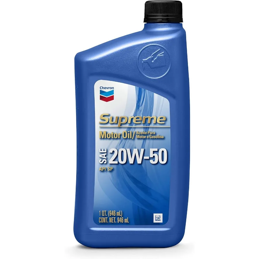 

SAE 20W50 Supreme Motor Oil for HighPerformance Engines 1 Quart Bottle Pack of 12 Ideal for HeavyDuty Vehicles and Extreme Temp