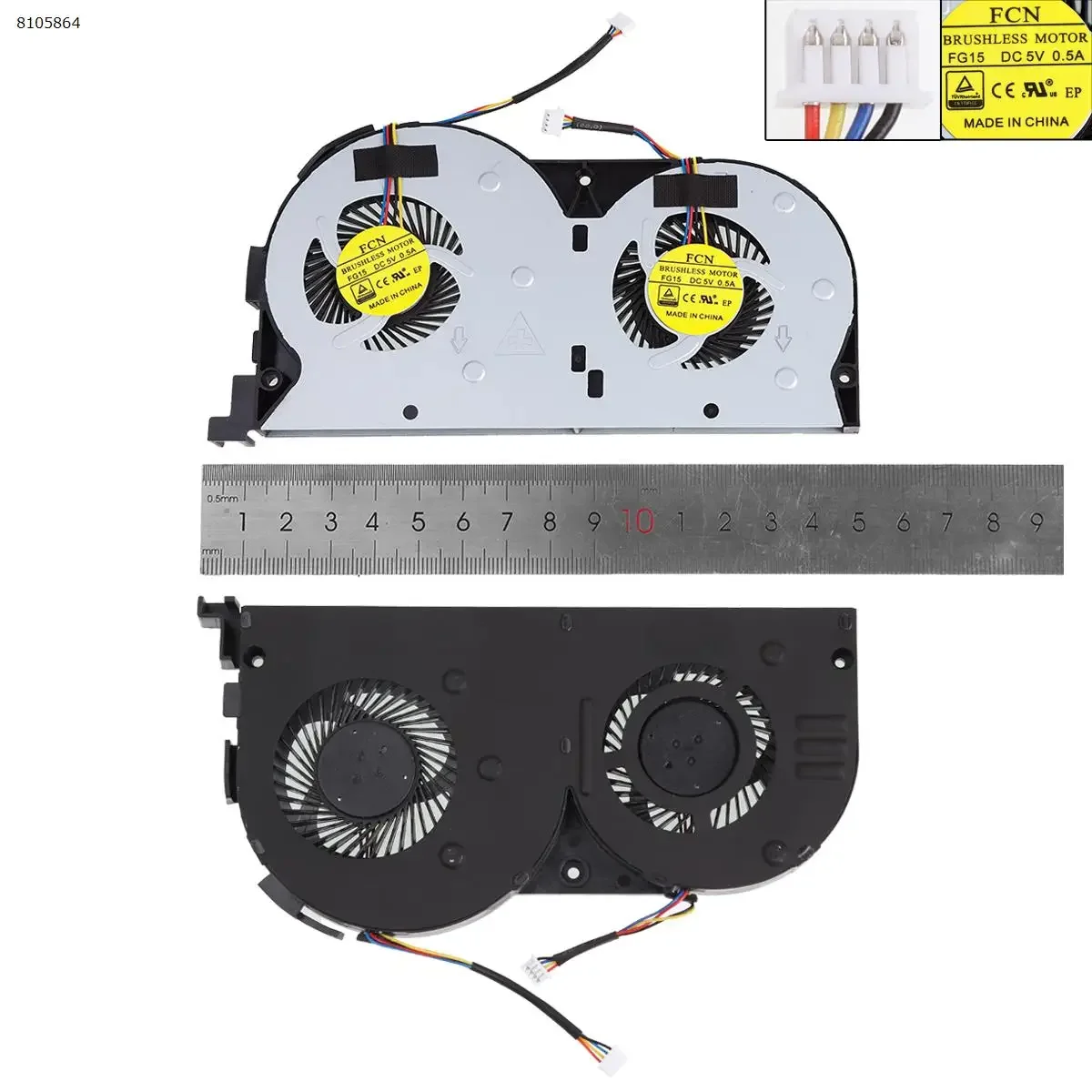 Laptop Cooling Fan for Lenovo Y50 Y50-70AS Y50-70AM Y50-70A New Replacement Fan