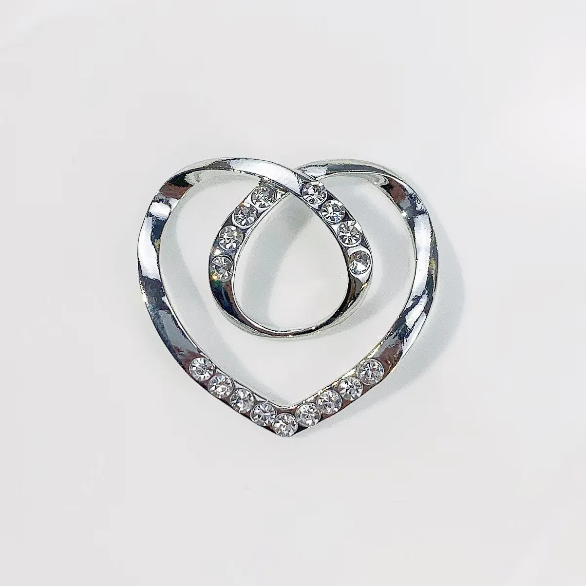 حلقة زر زاوية من القماش، مشبك وشاح، حاشية قميص متعددة الاستخدامات، تي شيرت / إكسسوار تزيين الملابس النسائية، بروش.