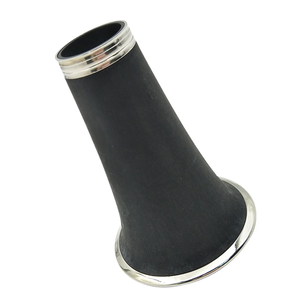 

Clarinet Two Section Tube Smooth Durable Small Clarinet Pitch Tuning For B Flat Wind Instrument Musical Tool Accessory