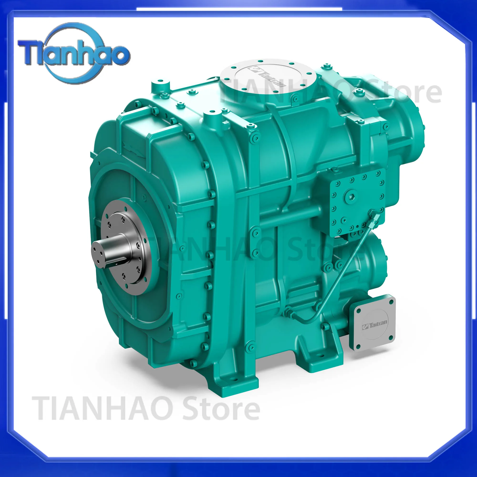 Two-Stage Compressor Head with 20 Bearings for Screw Air Compressor Air End 22KW to 400KW