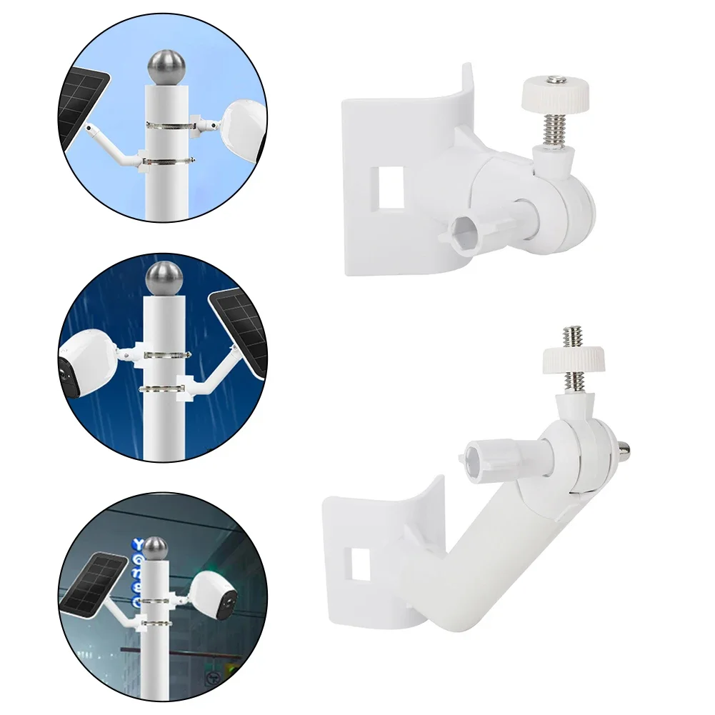 This Robust Pole Mount is a Perfect Fit for Your For Ring Up Cam or Spotlight Cam Providing Stability Outdoors