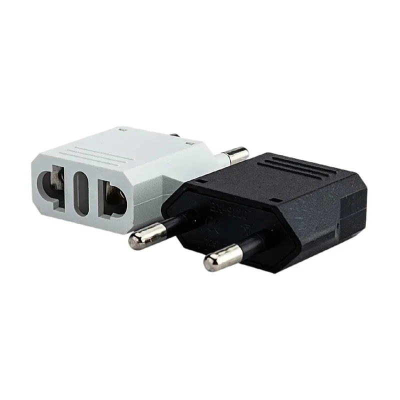 EU European KR Plug Adapter Japan China US To EU Travel Power Adapter Electric Plug Converter Charger Socket AC Outlet