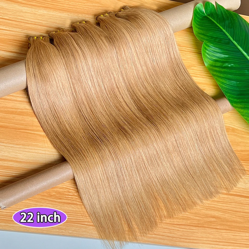 

Прямые пучки человеческих волос # 27 цветов, двойной уток, 16-30 дюймов, вьетнамское наращивание волос, необработанные девственные волосы для женщин