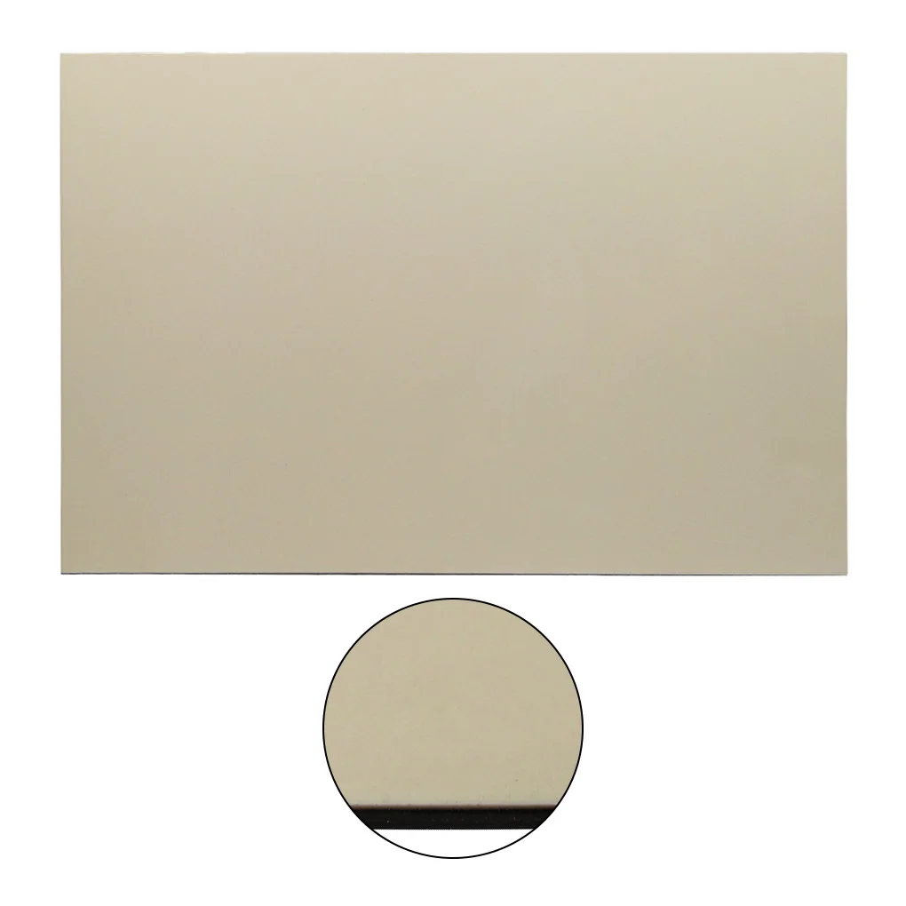 FLEOR Cream 3Ply Blank Guitar Pickguard Material Sheet Plate 290x430x2.3mm for Electric Guitar Parts DIY