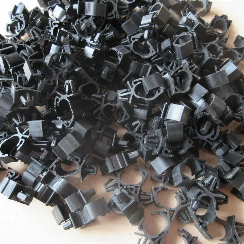 Line Clips Car Oil Pipe Fastener Parts Wrap Cable Plastic Wiring Harness 20 Pcs Interior High quality Practical