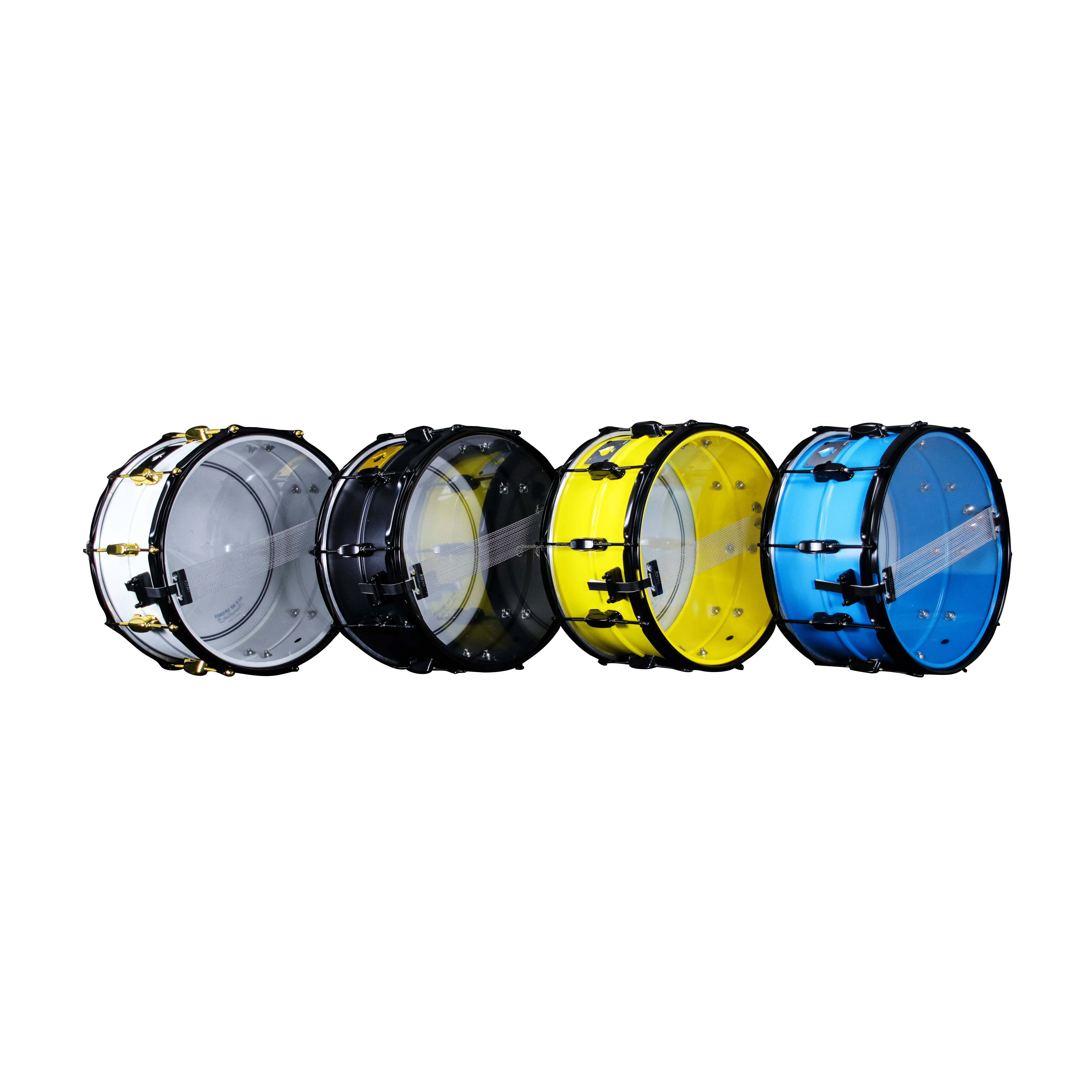 Tambor de caja de aluminio de 14x6 pulgadas con función inalámbrica para juegos de batería, instrumento musical de percusión