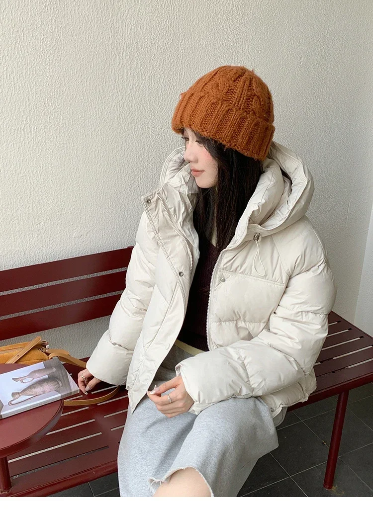 Korean style Soft Warm Cotton Bread Jacket Winter New Loose Versatile Cotton Women's Coat Fashion Casual Down Cotton Parkas 2026