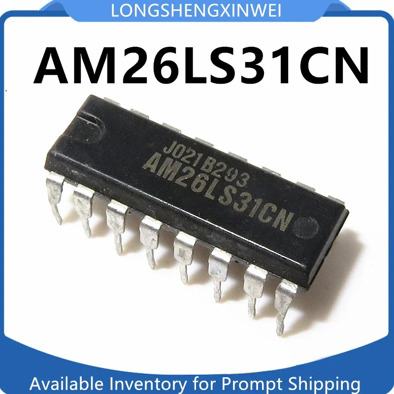 1PCS New AM26LS31CN AM26LS31 Direct Plug DIP-16  Line Driver Transceiver Chip Original