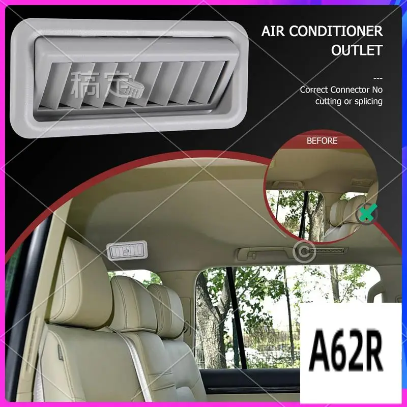 

R2-Car Interior Roof Top A/C Air Conditioner Outlet AC Vents For Toyota Land Cruiser Prado LC150 150 2010-2017