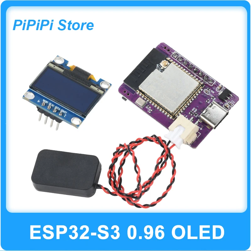 ESP32-S3 AI Voice Chat Robot Mini Dev Board 0.96inch OLED N16R8 WiFi BLE5 DeepSeek Xiaozhi Speaker Kit Desktop AI Assistant