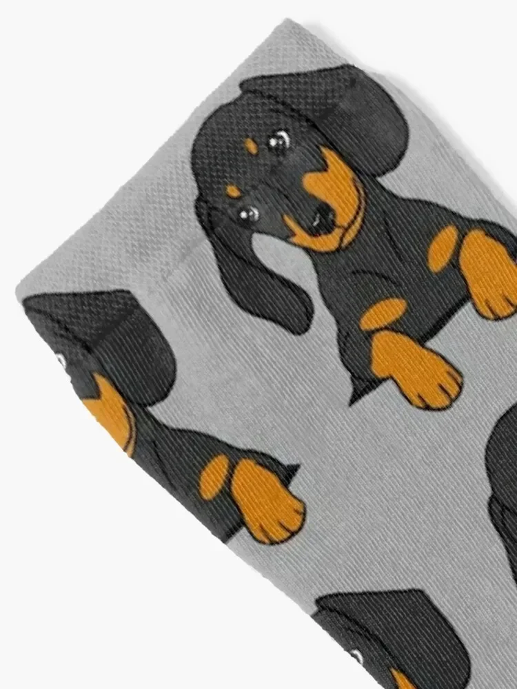 Dachshund Puppy in Your Pocket Grey Socks warm winter professional running basketball summer Boy Socks Women's